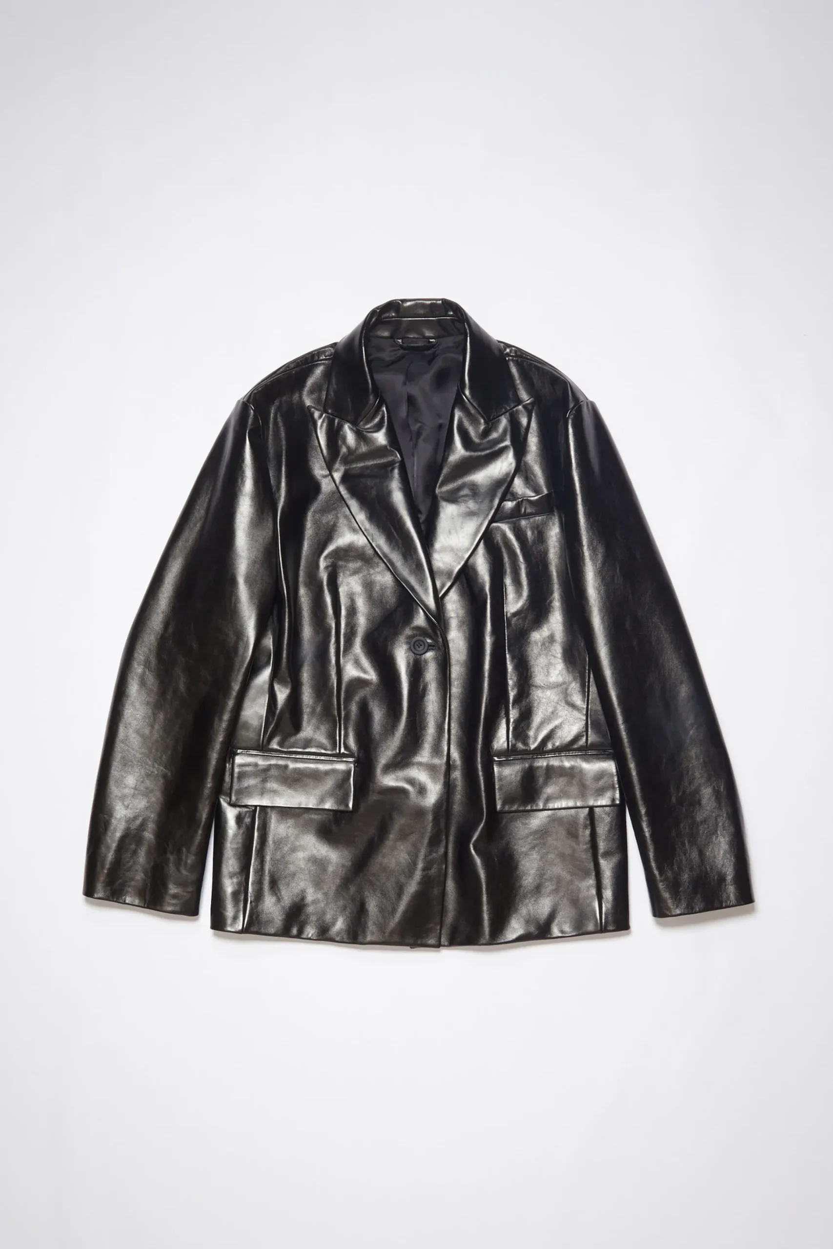 Anzugjacke Aus Leder