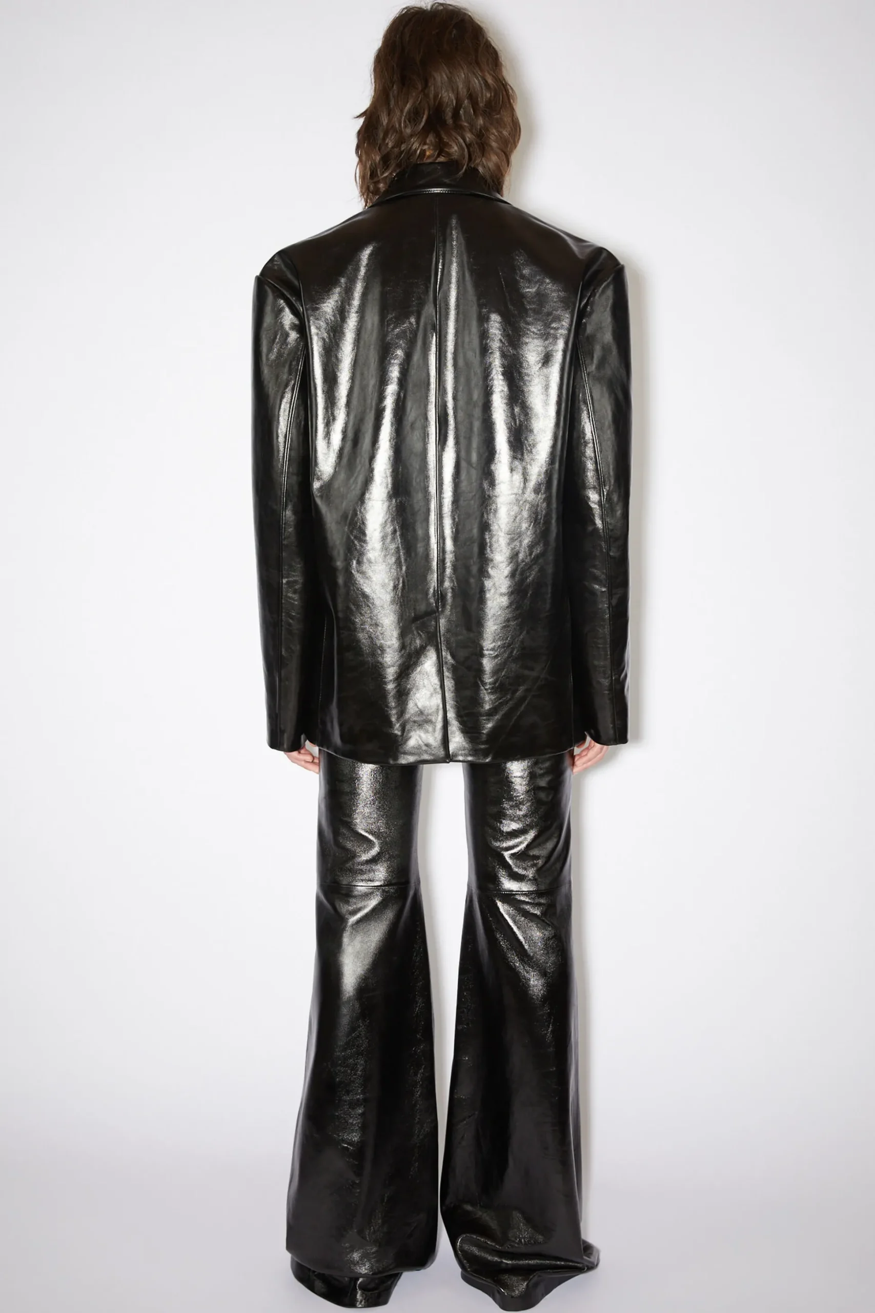 Anzugjacke Aus Leder