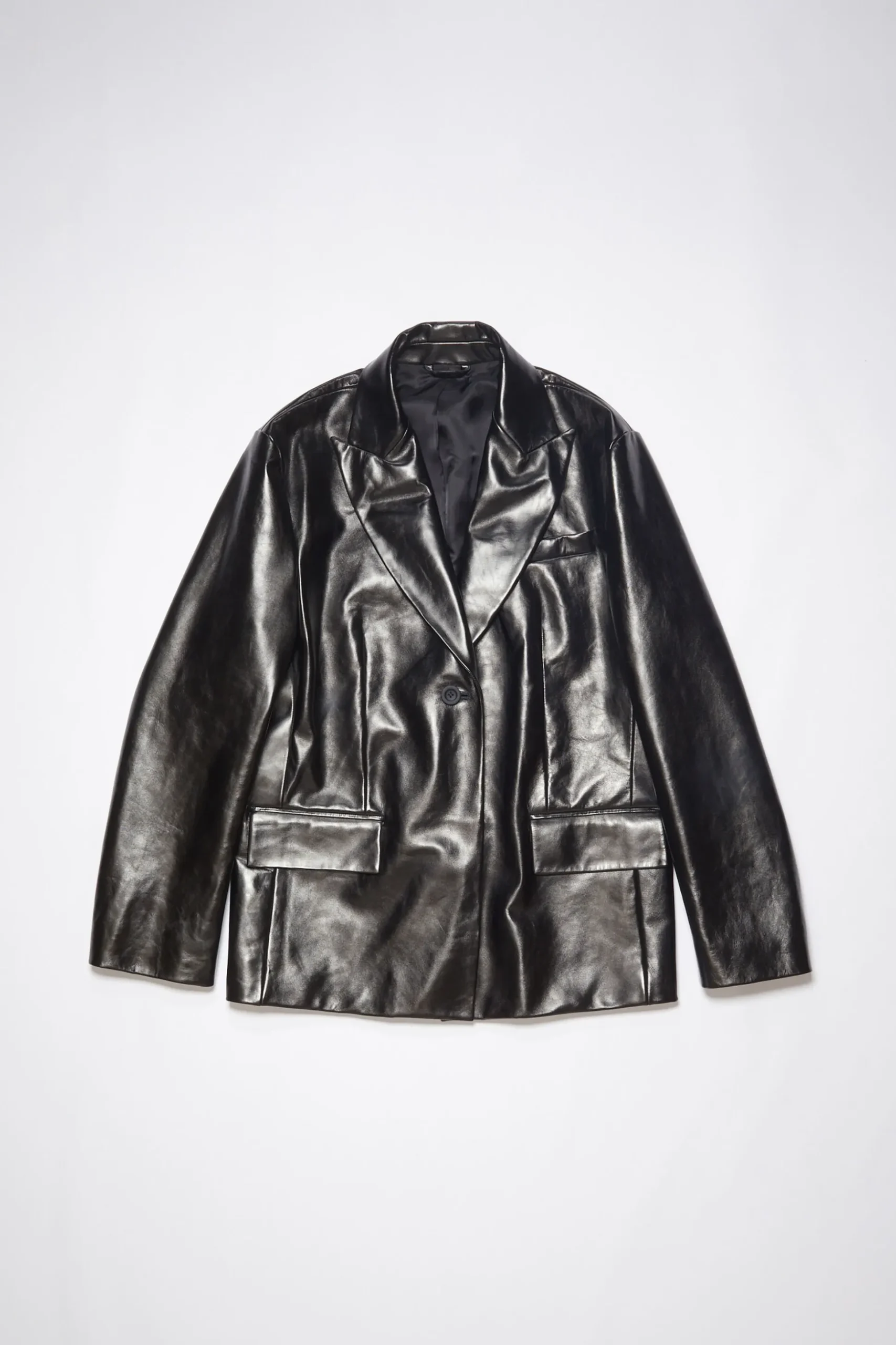 Anzugjacke Aus Leder