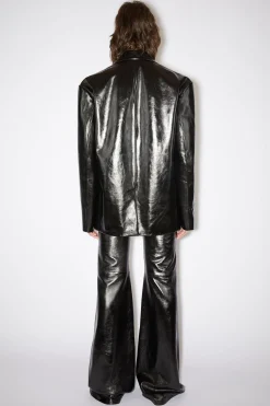 Anzugjacke Aus Leder