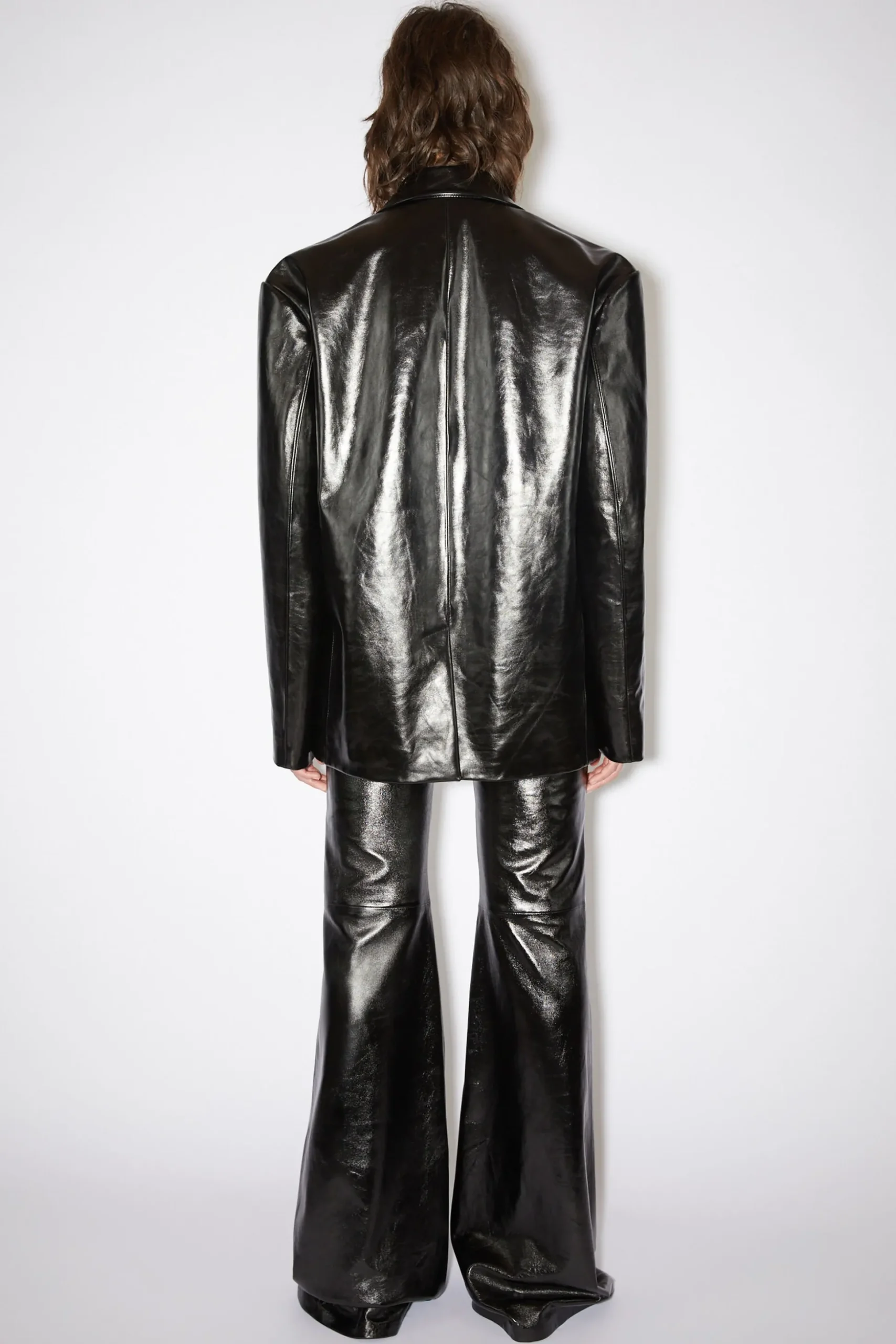 Anzugjacke Aus Leder