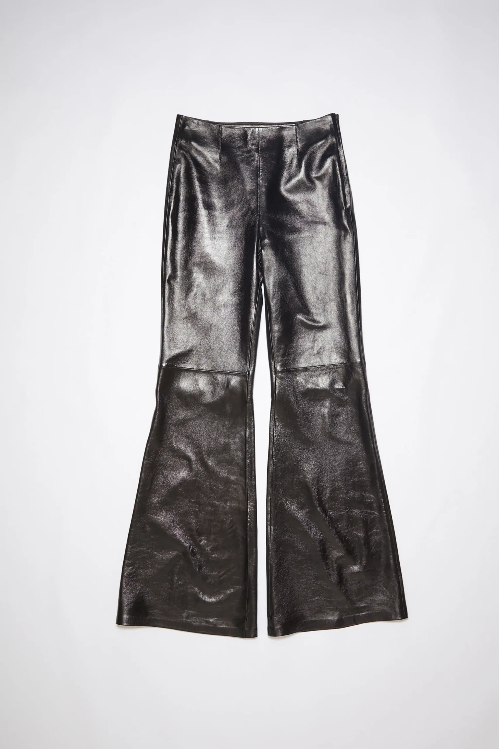Ausgestellte Hose Aus Leder