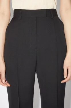 Ausgestellte Hose Aus Woll-Mix