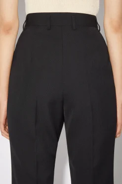Ausgestellte Hose Aus Woll-Mix