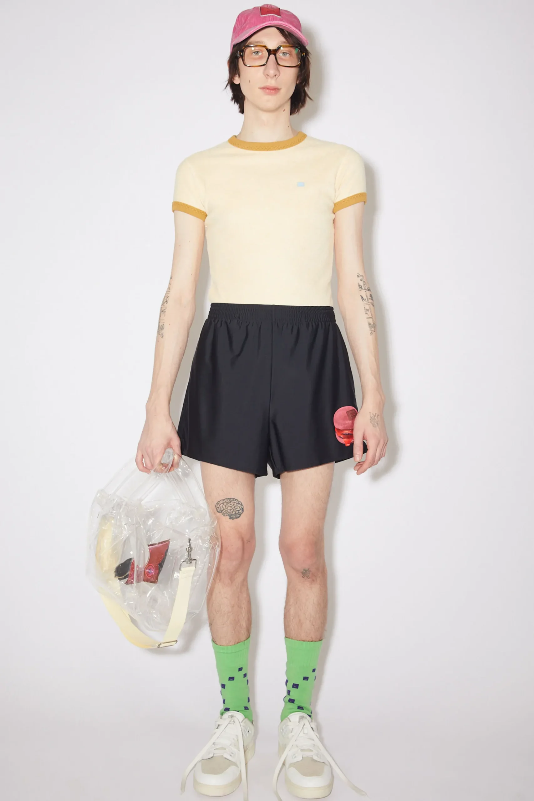 Badeshorts Mit „Bite-Me“-Print