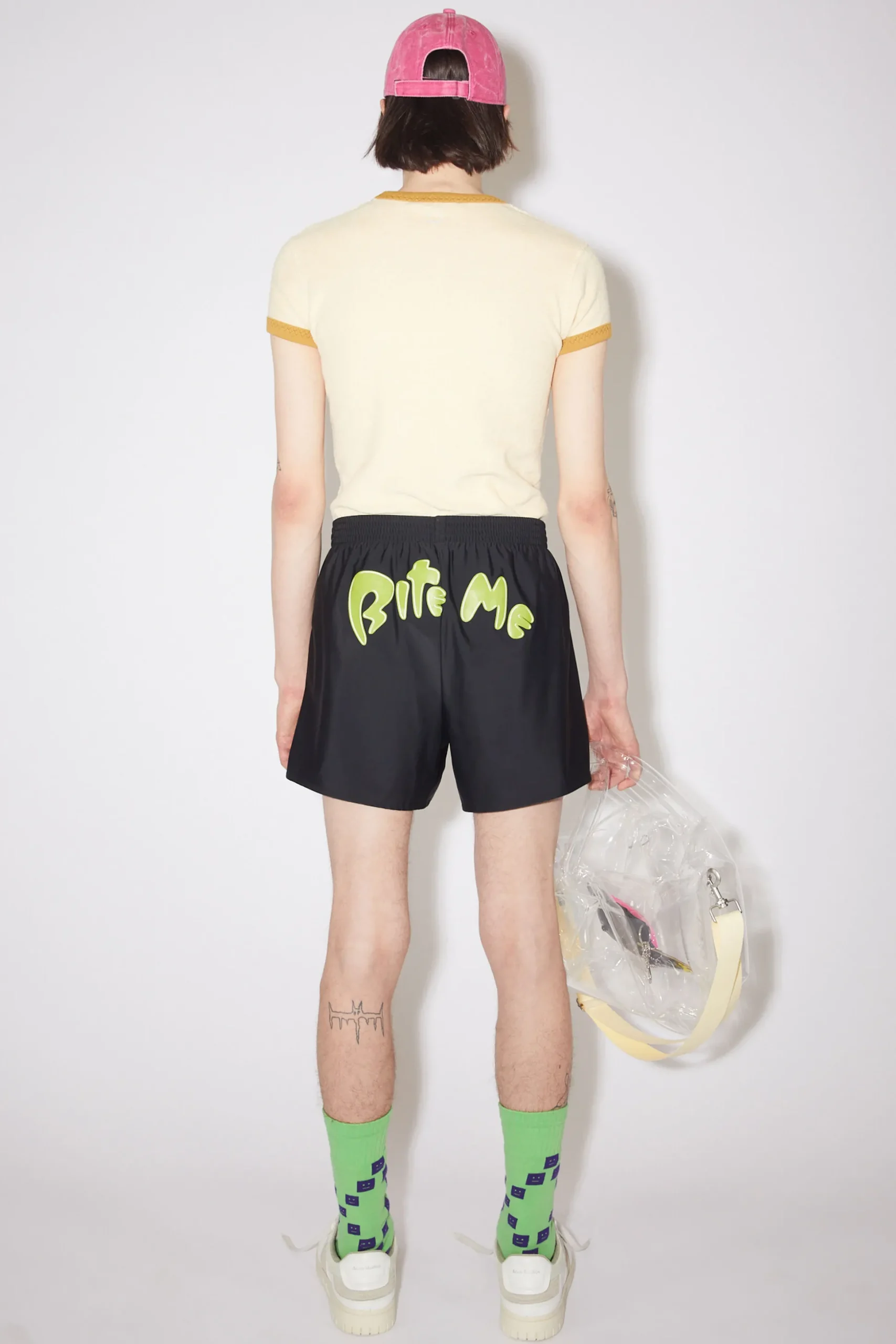 Badeshorts Mit „Bite-Me“-Print