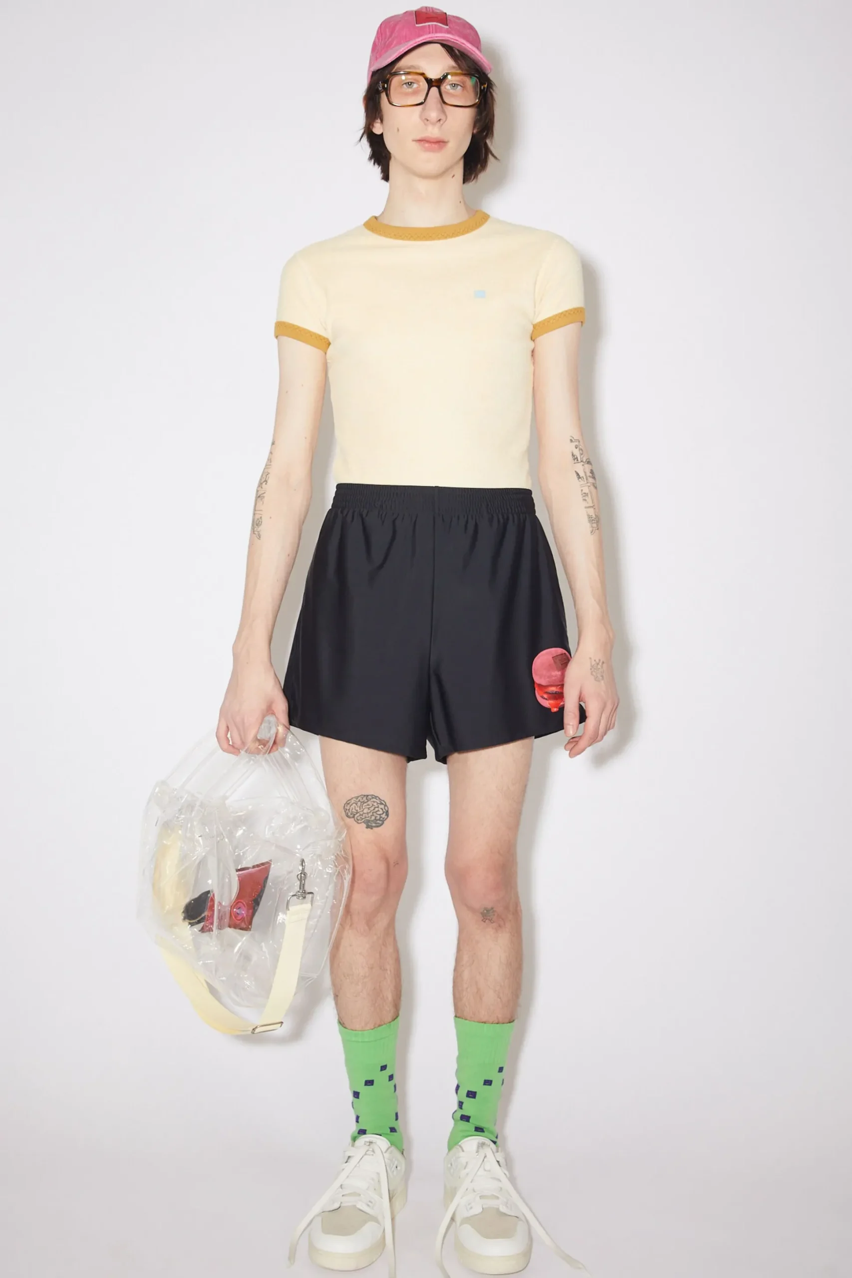 Badeshorts Mit „Bite-Me“-Print
