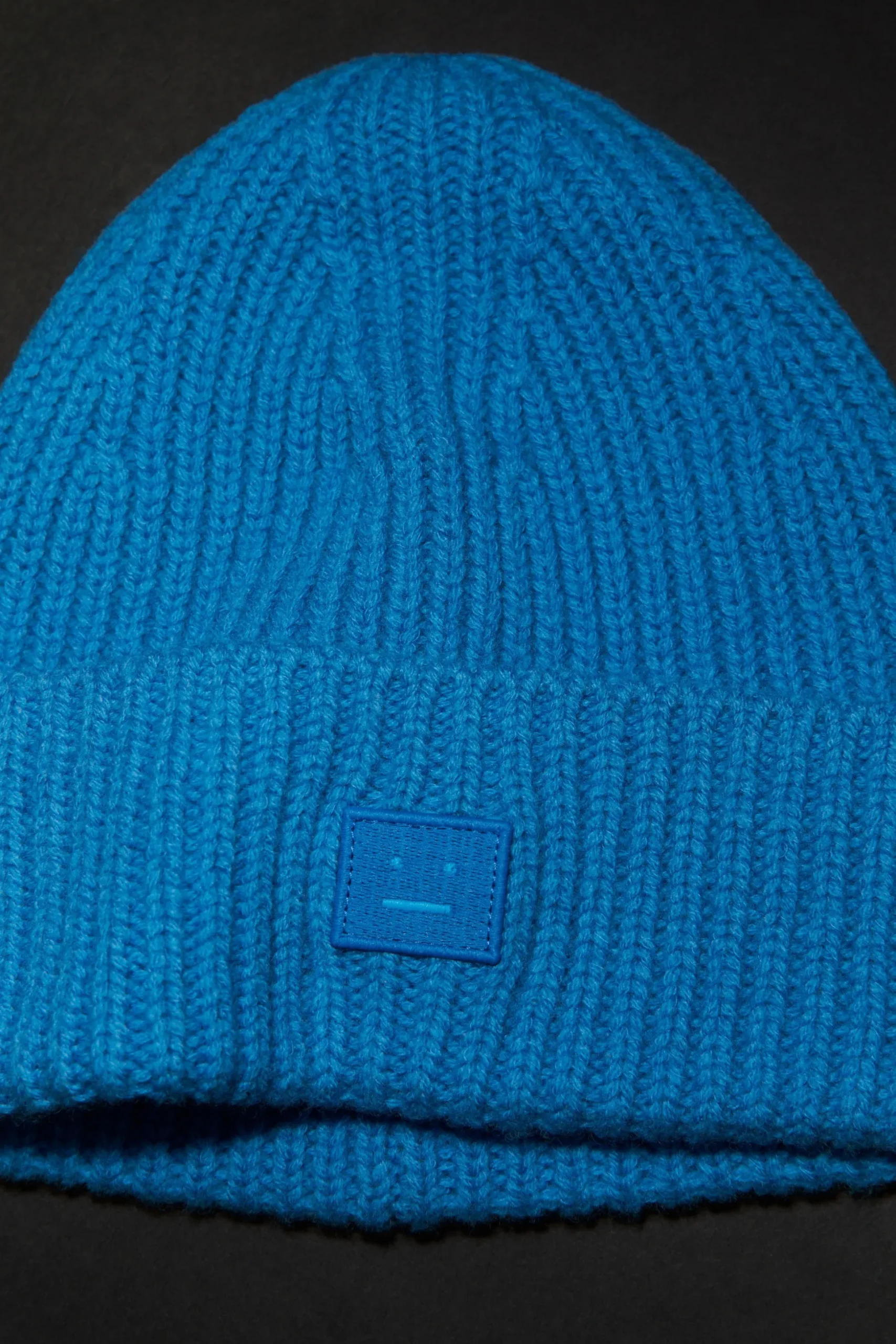 Beanie Aus Rippstrick