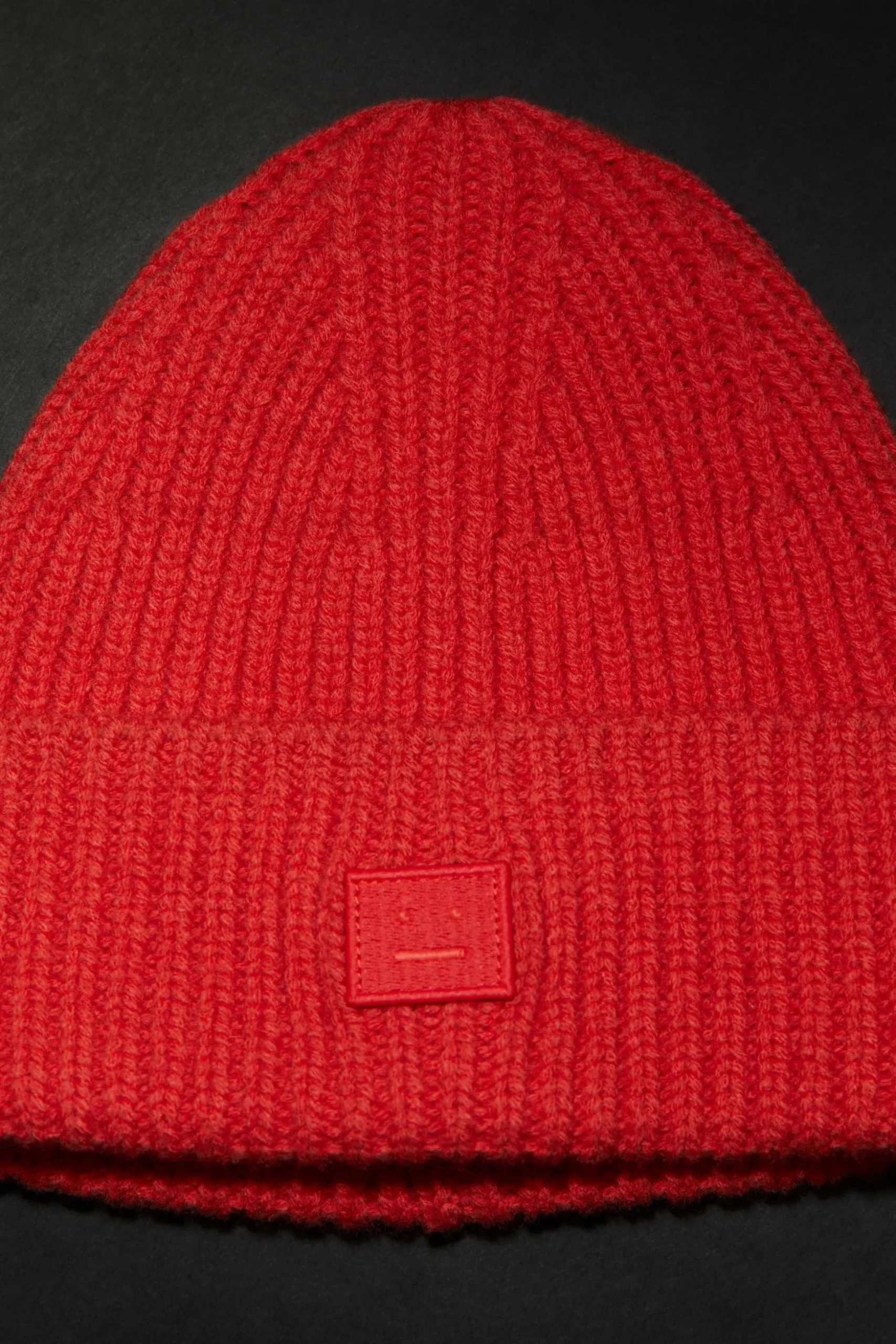 Beanie Aus Rippstrick