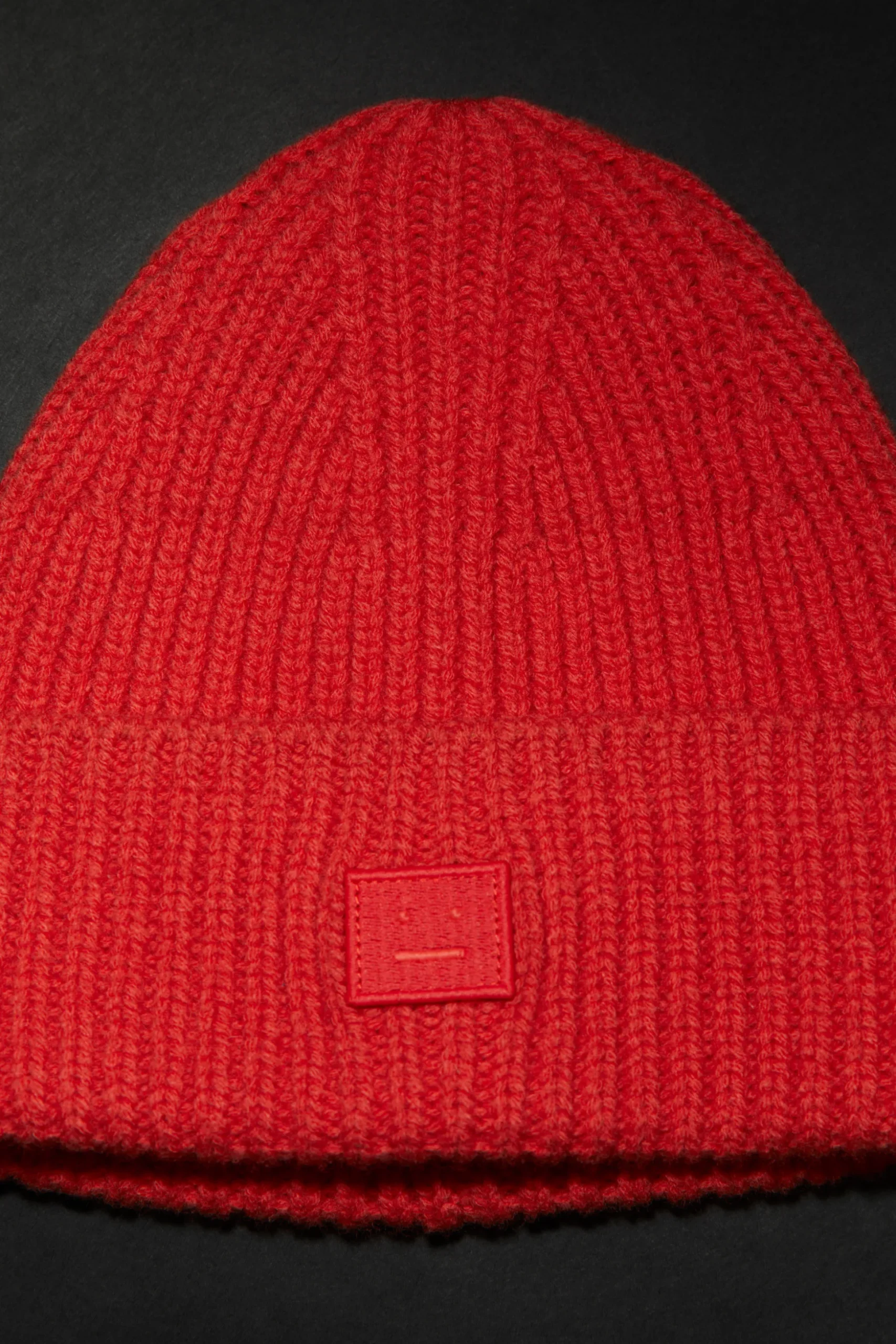Beanie Aus Rippstrick