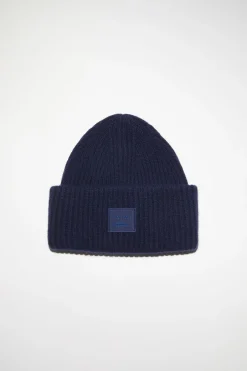 Beanie Mit Grosem Face-Logo
