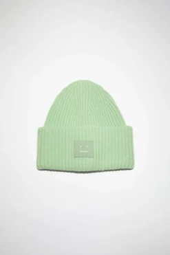 Beanie Mit Grosem Face-Logo