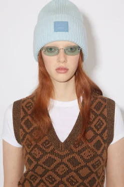 Beanie Mit Grosem Face-Logo