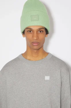 Beanie Mit Grosem Face-Logo