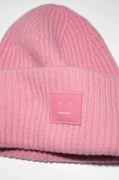 Beanie Mit Grosem Face-Logo