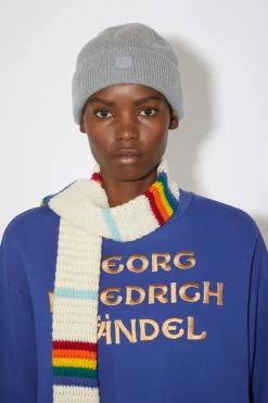 Beanie Mit Kleinem Face-Logo