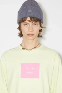 Beanie Mit Kleinem Face-Logo
