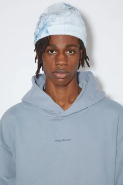 Bedruckte Beanie Aus Strick