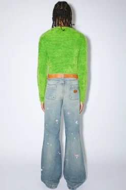 Bedruckte Denim-Hose