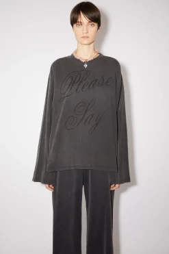 Bedrucktes Longsleeve