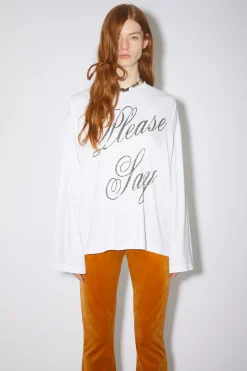 Bedrucktes Longsleeve