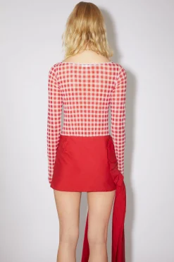 Body Mit Gingham-Muster