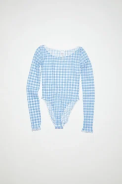 Body Mit Gingham-Muster