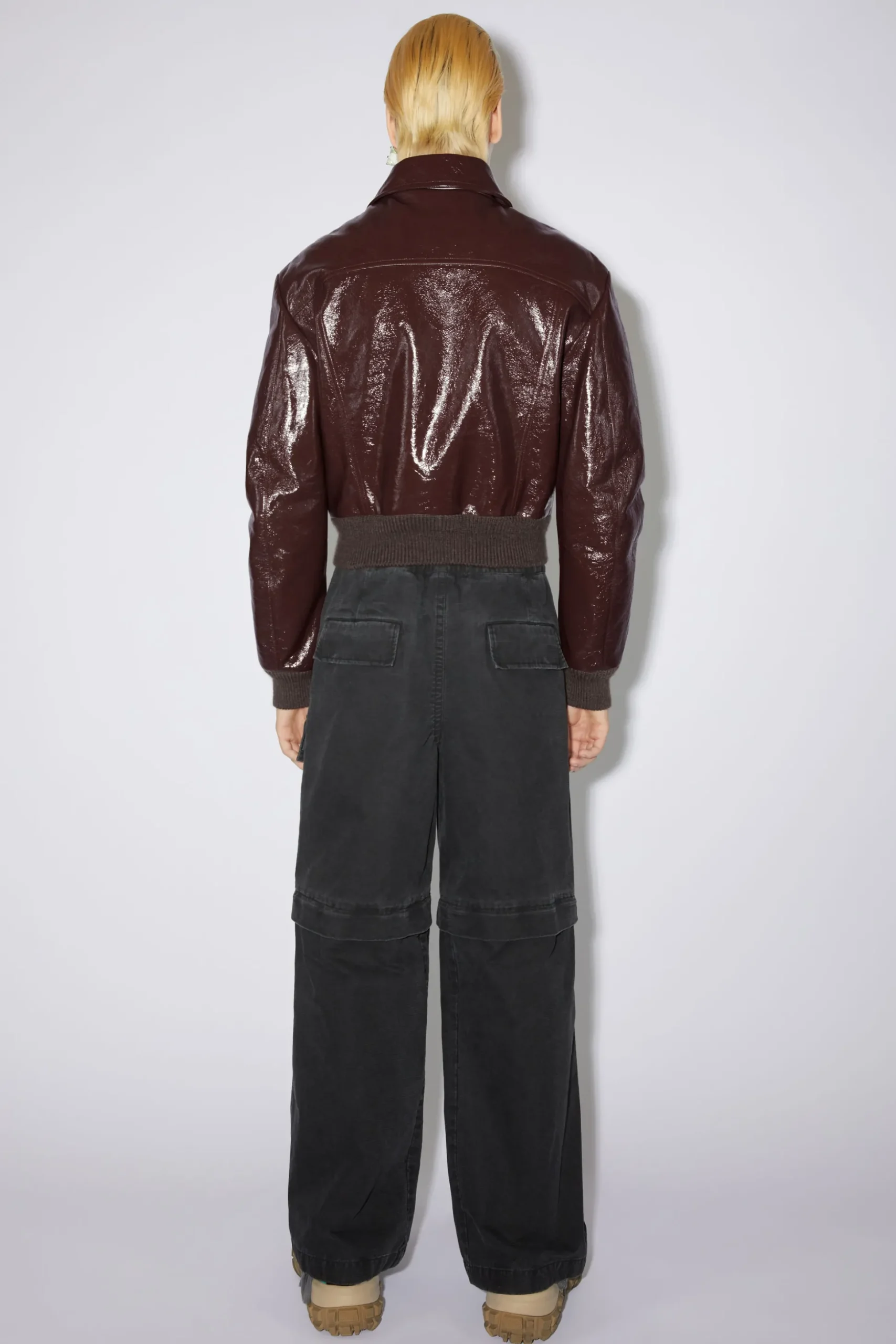 Bomberjacke Aus Leder