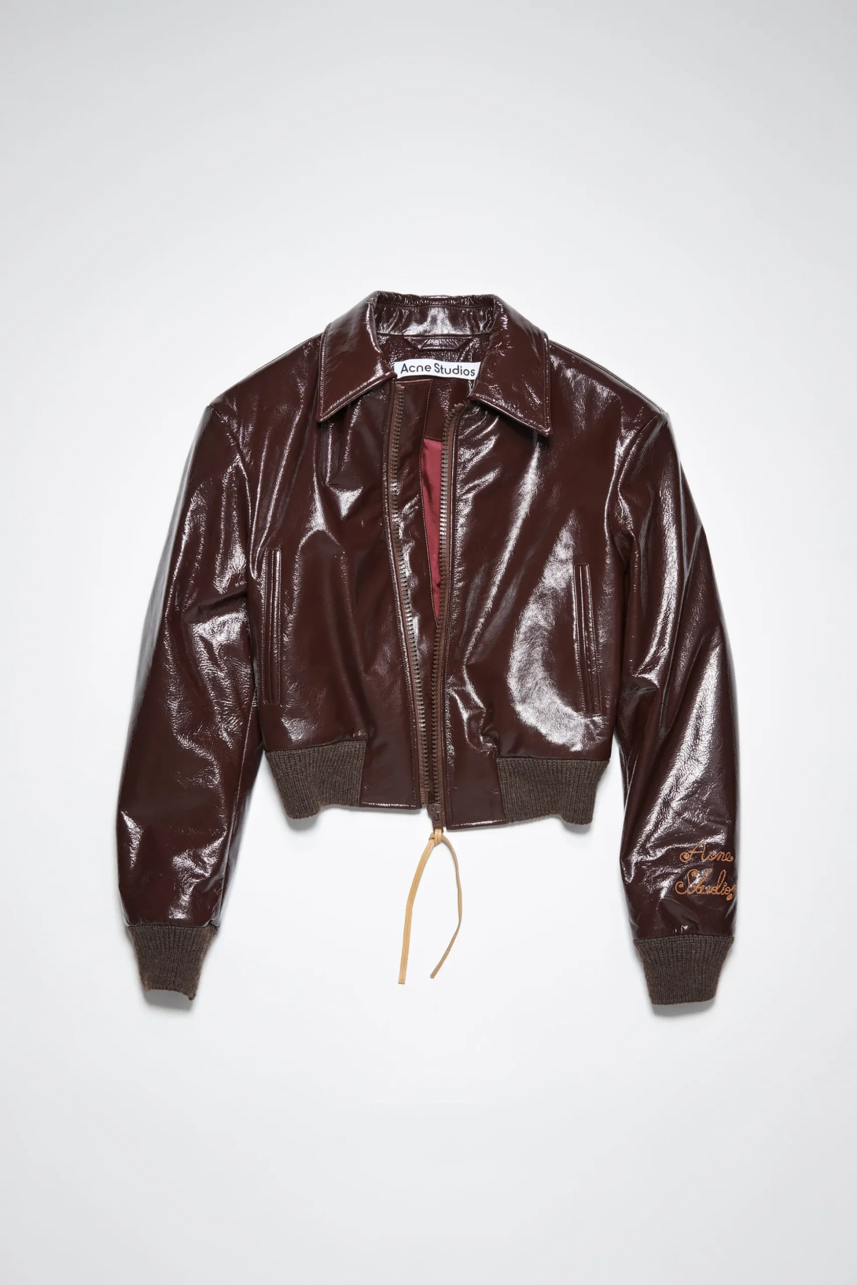 Bomberjacke Aus Leder