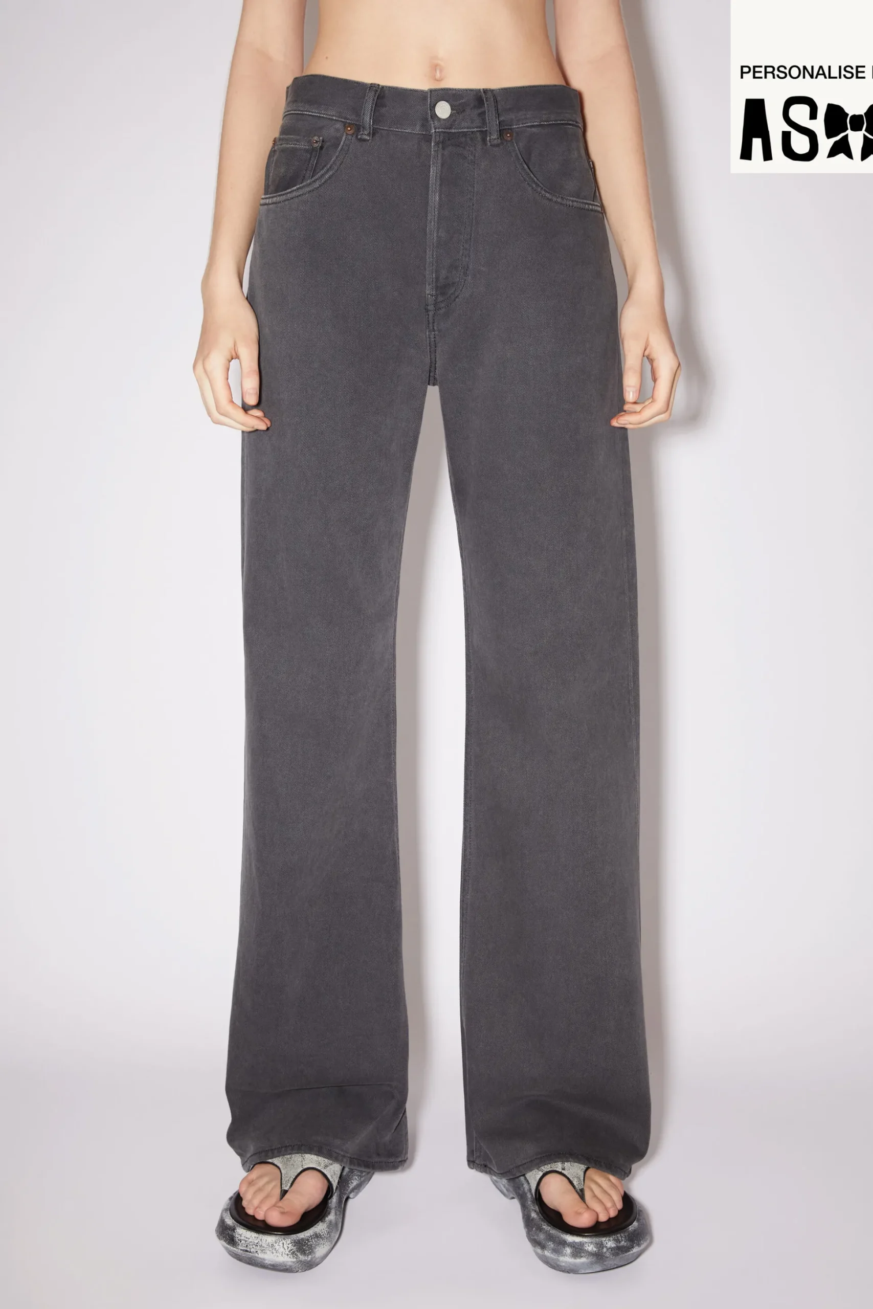 Bootcut-Jeans In Lockerer Passform