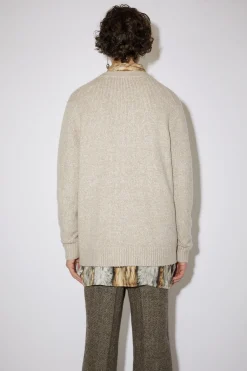 Cardigan Mit V-Ausschnitt Aus Woll-Mix