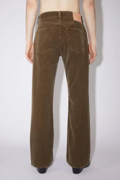 Cord-Jeans Mit Ausgestellter Passform