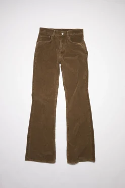 Cord-Jeans Mit Ausgestellter Passform