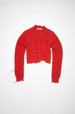 Dekonstruierter Pullover Mit Rundhalsausschnitt