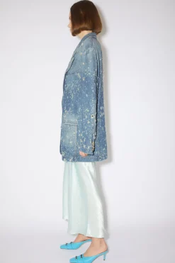 Denimjacke Im Used-Look