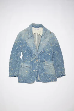 Denimjacke Im Used-Look