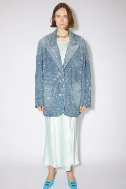 Denimjacke Im Used-Look