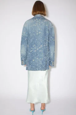Denimjacke Im Used-Look