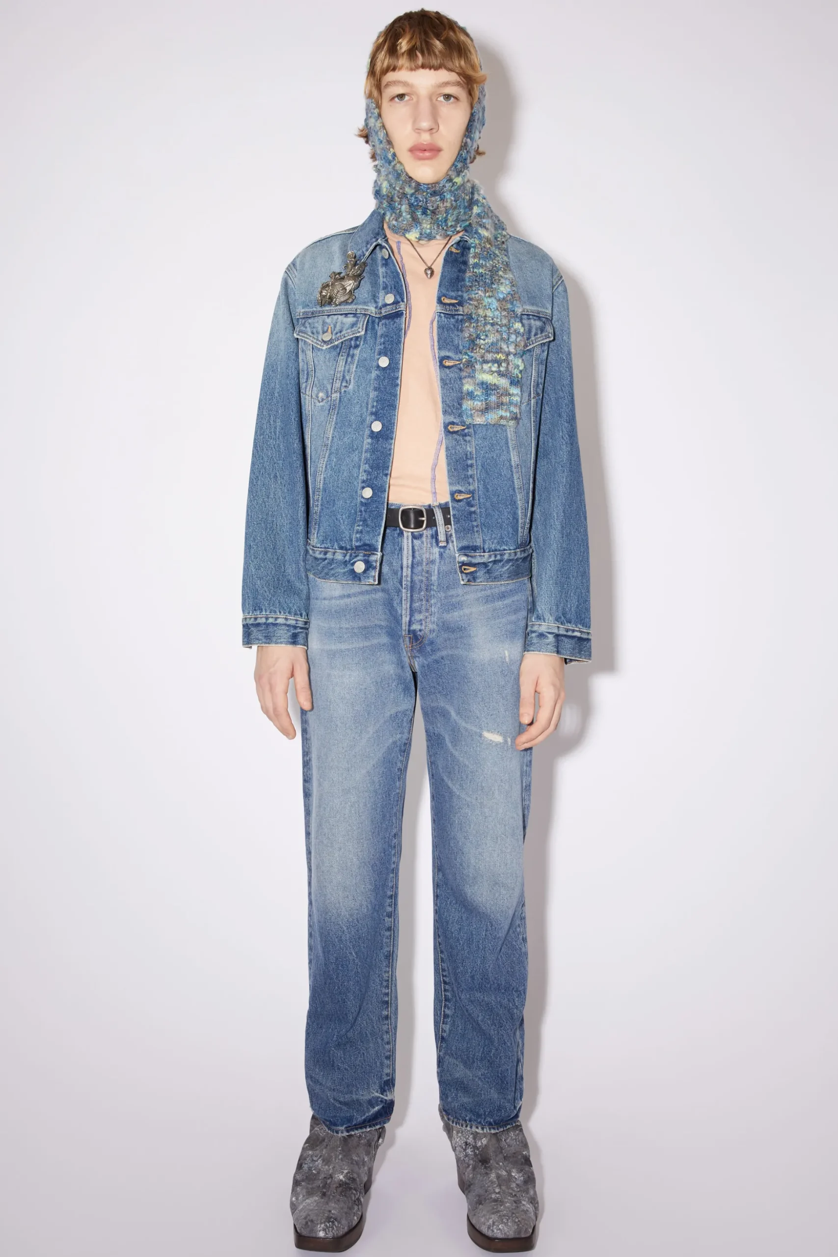 Denim-Jacke In Regularer Passform