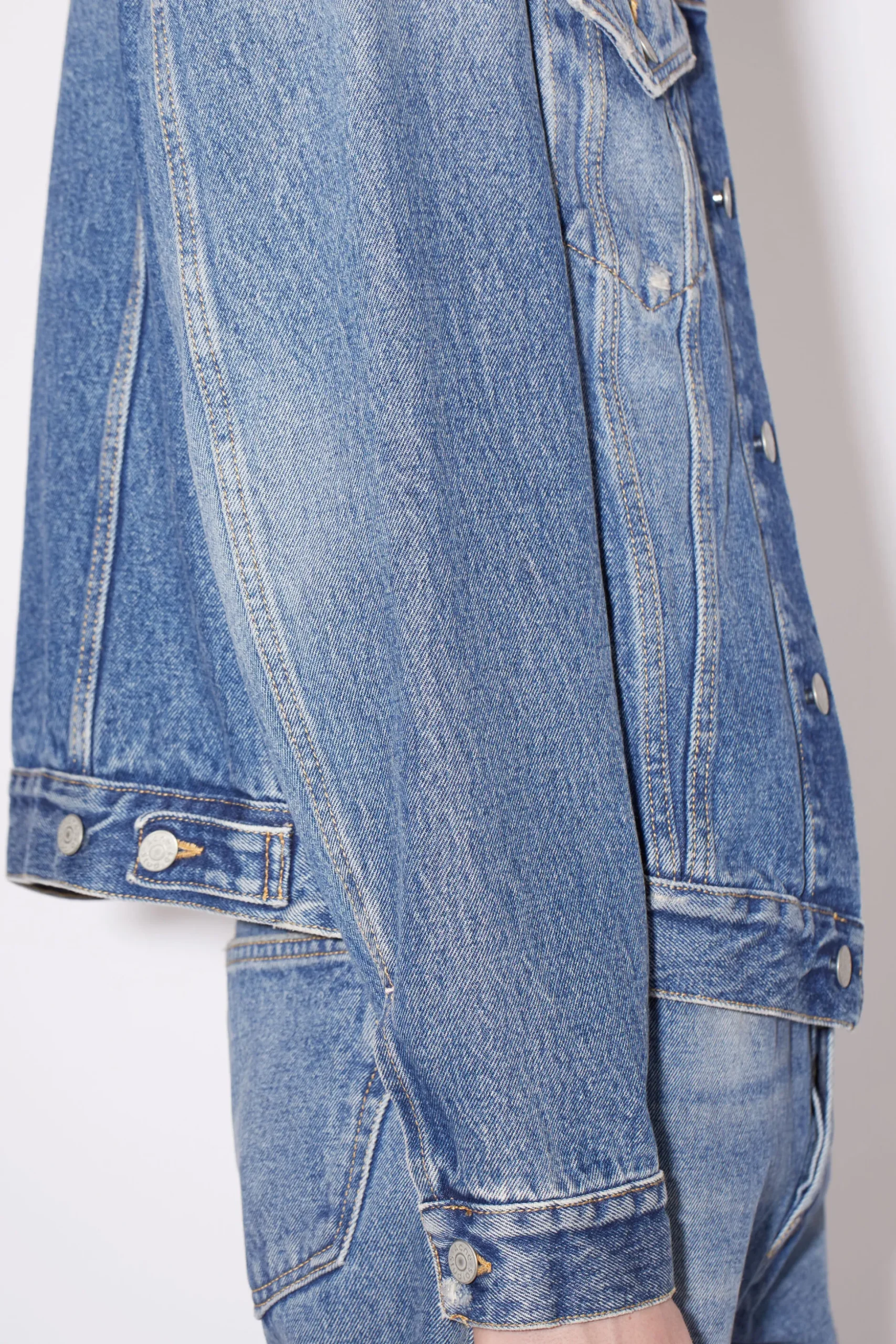 Denim-Jacke In Regularer Passform