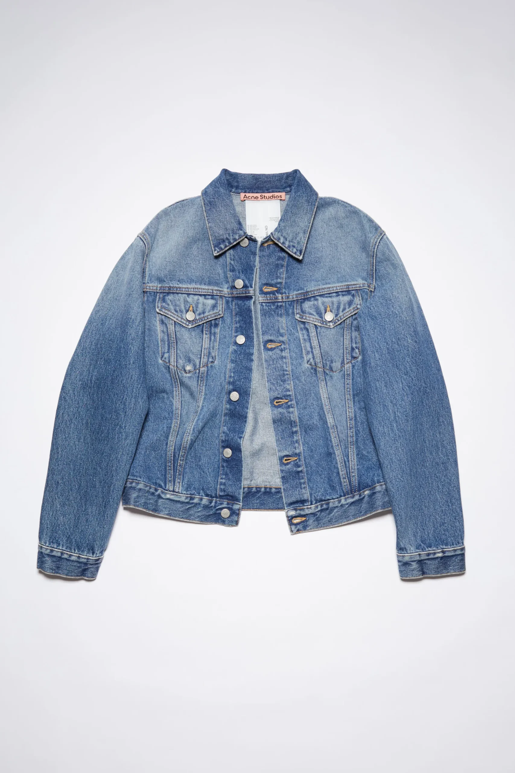 Denim-Jacke In Regularer Passform