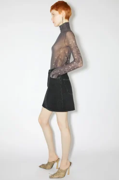Denim-Minirock
