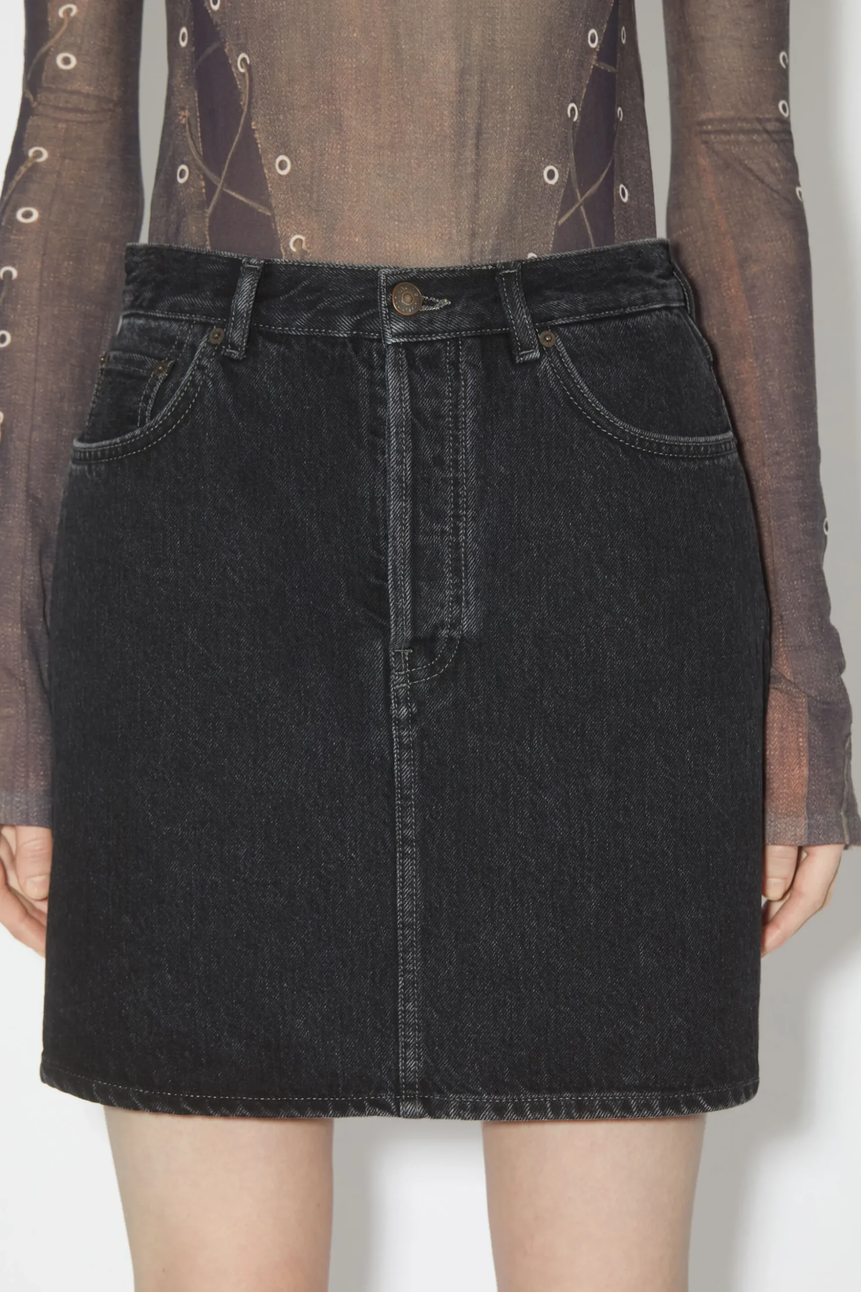 Denim-Minirock