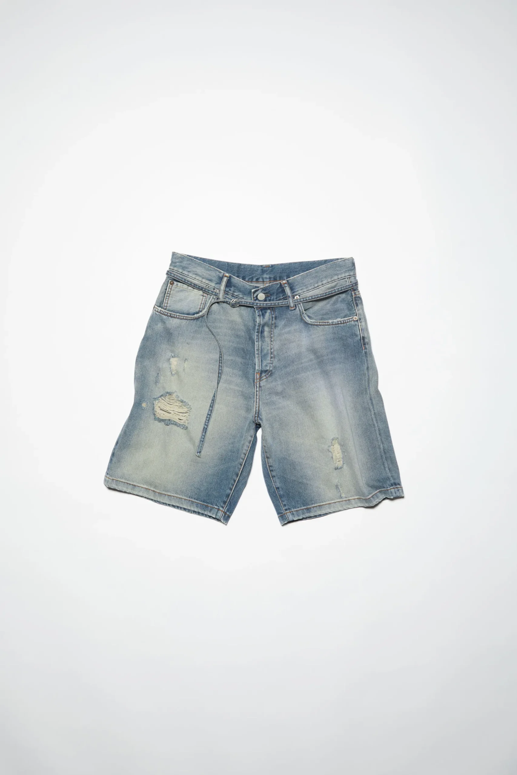 Denim-Shorts Mit Lockerer Passform