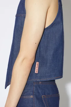 Denim-Weste