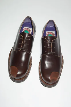 Derby-Schuhe Aus Leder