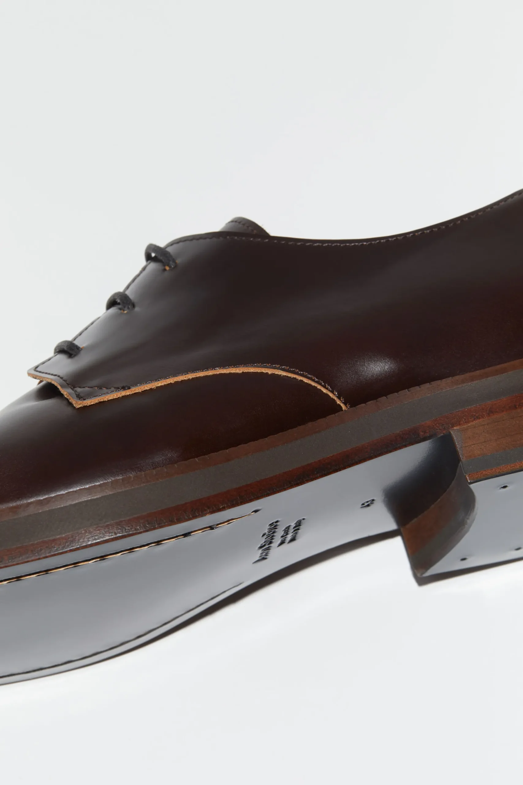 Derby-Schuhe Aus Leder
