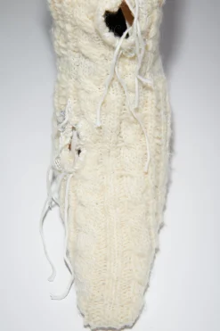 Distressed Sock Boots