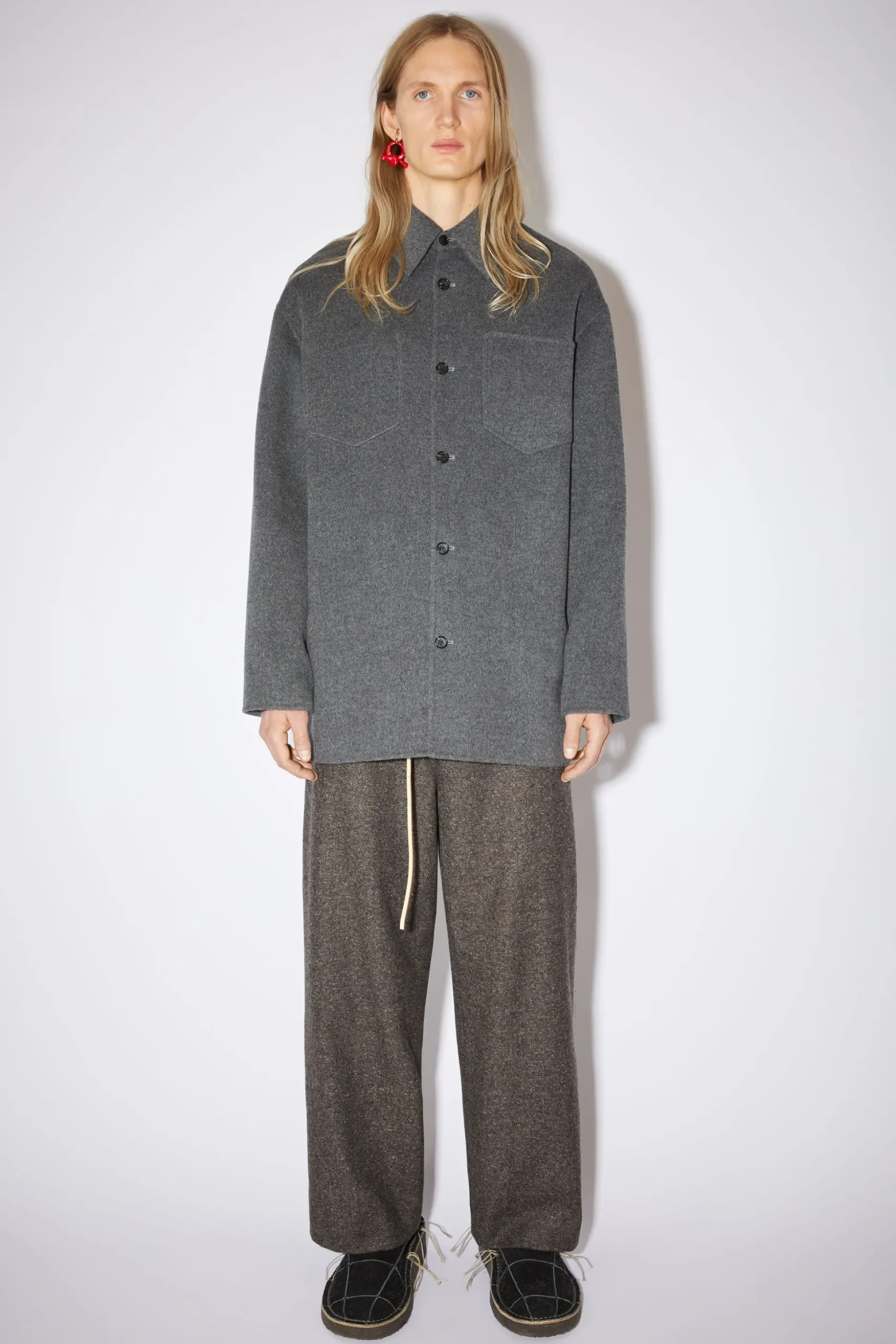 Doppelt Gearbeitete Hemdjacke