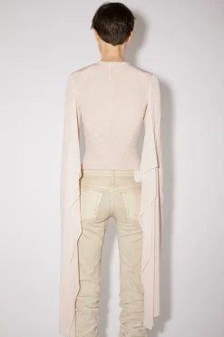 Drapierte Bluse Mit Herz
